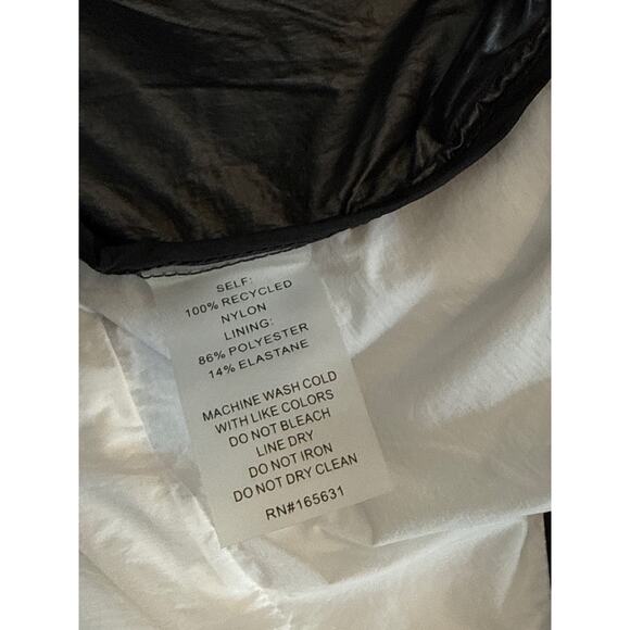 NWT Johnny Was Calme Elements Track Jacket Full Zip Hoodie Windbreaker Onyx XL - Picture 4 of 4